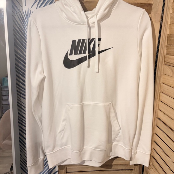 Nike Jackets & Blazers - Nike White Hoodie